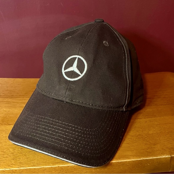 Other - Mercedes Benz Logo Luxury Car USA brown cotton baseball cap hat. Adjustable.